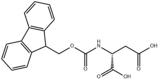 图片 Fmoc-D-天冬氨酸，Fmoc-D-Asp-OH；≥99.0% (HPLC)