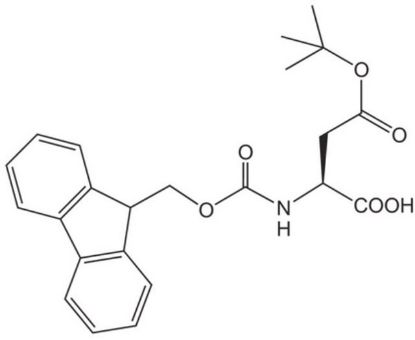 图片 Fmoc-L-天冬氨酸4-叔丁酯，Fmoc-Asp(OtBu)-OH；Novabiochem®, ≥ 99.0% (a/a)