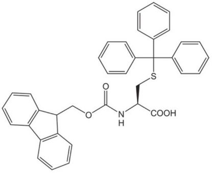 图片 Fmoc-S-三苯甲基-L-半胱氨酸，Fmoc-Cys(Trt)-OH；Novabiochem®, ≥99.0% (a/a)