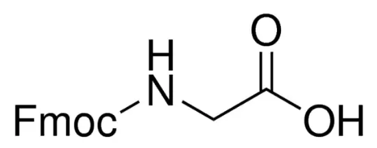 图片 Fmoc-甘氨酸，Fmoc-Gly-OH；≥98.0% (T)