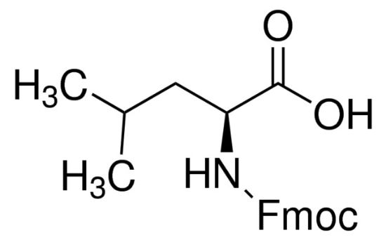 图片 Fmoc-L-亮氨酸，Fmoc-Leu-OH；≥97.0%