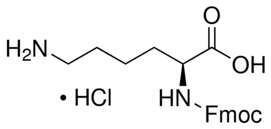 图片 Fmoc-L-赖氨酸盐酸盐，Fmoc-Lys-OH hydrochloride；≥98.0% (HPLC)