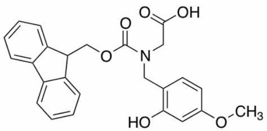图片 Fmoc-N(Hmb)-Gly-OH；99%