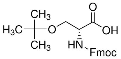 图片 Fmoc-O-叔丁基-D-丝氨酸，Fmoc-D-Ser(tBu)-OH；≥98.0% (TLC)