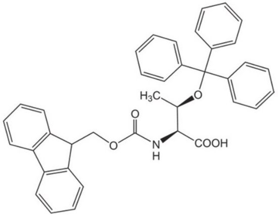 图片 Fmoc-O-三苯甲基-L-苏氨酸，Fmoc-Thr(Trt)-OH；Novabiochem®, ≥98%