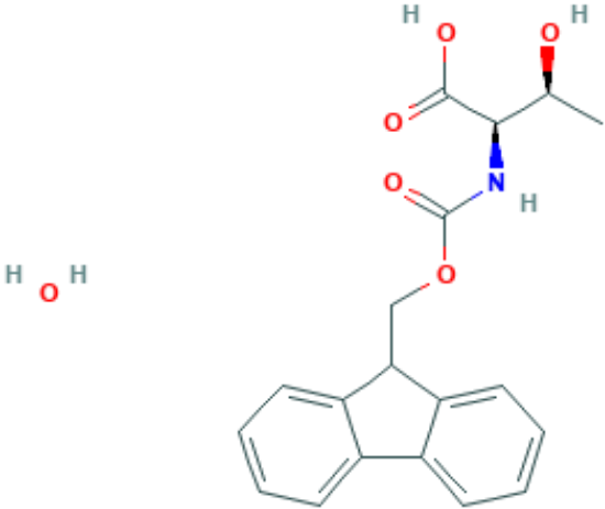 图片 Fmoc-D-苏氨酸水合物，Fmoc-D-Thr-OH Hydrate；≥99%