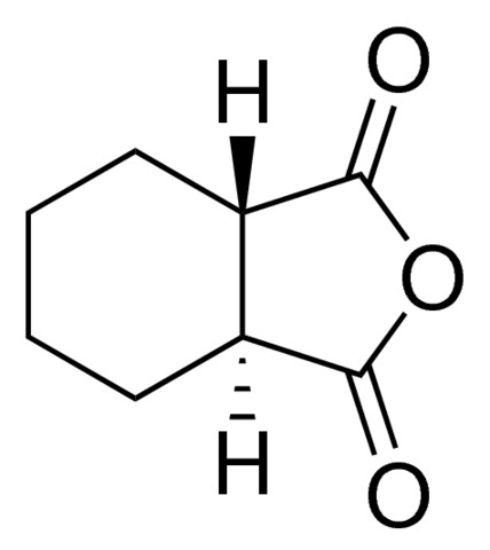 图片 反-1,2-环己二甲酸酐，trans-1,2-Cyclohexanedicarboxylic anhydride；97%