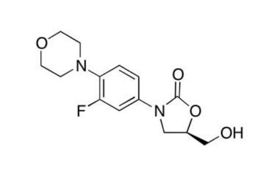 图片 (5R)-3-[3-氟-4-(4-吗啡啉基)苯基]-5-羟甲基-2-恶唑烷酮，(5R)-3-(3-Fluoro-4-(4-Morpholinyl)Phenyl)-5-Hydroxymethyl-2-Oxazolidione；99%