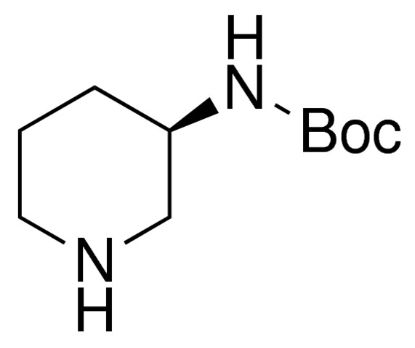 图片  (R)-3-Boc-氨基哌啶，(R)-3-(Boc-amino)piperidine；97%