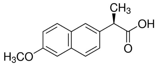 图片 (R)-(-)-6-甲氧基-α-甲基-2-萘乙酸 [(R)-萘普生]，(R)-(−)-6-Methoxy-α-methyl-2-naphthaleneacetic acid；98%
