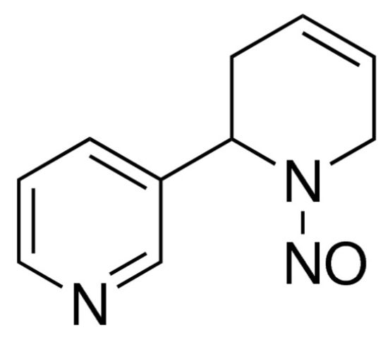 图片 (S)-N-亚硝基新烟草碱，(S)-N-Nitroso Anatabine；≥98.0% (HPLC)
