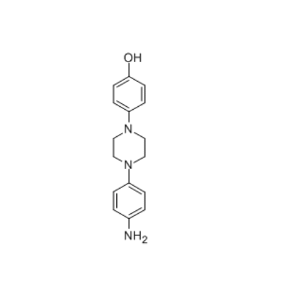 图片 1-(4-氨基苯基)-4-(4-羟基苯基)哌嗪，1-(4-Aminophenyl)-4-(4-hydroxyphenyl)piperazine；99%
