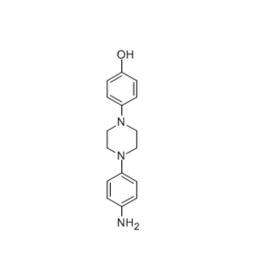 图片 1-(4-氨基苯基)-4-(4-羟基苯基)哌嗪，1-(4-Aminophenyl)-4-(4-hydroxyphenyl)piperazine；99%