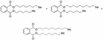 图片 1,2-苯二甲酸, 混合癸基, 己基, 辛基二酯，1,2-Benzenedicarboxylic Acid, mixed decyl and hexyl and octyl diesters；98%