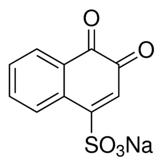 图片 1,2-萘醌-4-磺酸钠盐，1,2-Naphthoquinone-4-sulfonic acid sodium salt；97%