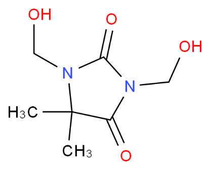 图片 1,3-二羟甲基-5,5-二甲基海因，1,3-Bis(hydroxymethyl)-5,5-dimethylimidazolidine-2,4-dione；97%