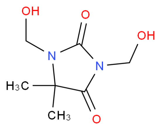 图片 1,3-二羟甲基-5,5-二甲基海因，1,3-Bis(hydroxymethyl)-5,5-dimethylimidazolidine-2,4-dione；97%