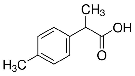 图片 α,4-二甲基苯乙酸，α,4-Dimethylphenylacetic acid；97%