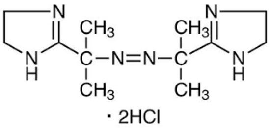 图片 2,2''-氮杂双(2-咪唑啉)二盐酸盐，2,2'-Azobis[2-(2-imidazolin-2-yl)propane] Dihydrochloride；≥99.0%(HPLC)