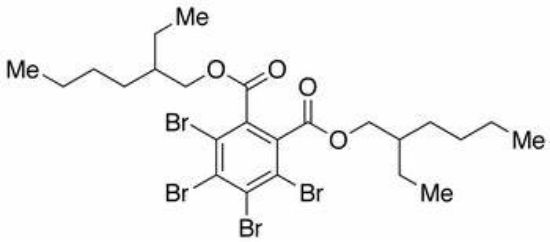 图片 3,4,5,6-四溴-1,2-苯甲酸二(2-乙基)己酯，Bis(2-ethylhexyl) 3,4,5,6-tetrabromophthalate；97%