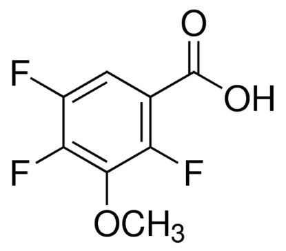 图片 2,4,5-三氟-3-甲氧基苯甲酸，2,4,5-Trifluoro-3-methoxybenzoic acid；95%