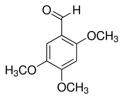 图片 2,4,5-三甲氧基苯甲醛 [细辛醛]，2,4,5-Trimethoxybenzaldehyde；98%