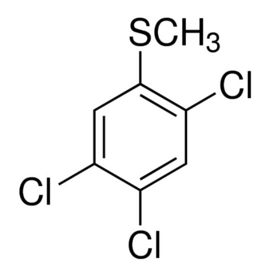 图片 2,4,5-三氯硫代苯甲醚，2,4,5-Trichlorothioanisole；≥99.0% (GC)