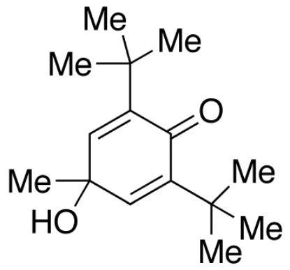 图片 2,6-二(叔丁基)-4-羟基-4-甲基-2,5-环己二烯-1-酮；2,6-Di(tert-butyl)-4-hydroxy-4-methyl-2,5-cyclohexadien-1-one