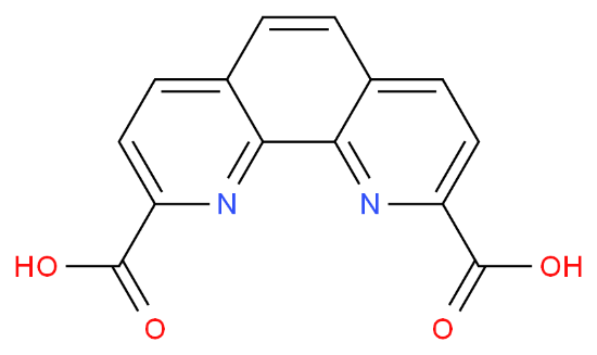 图片 1,10-邻二氮杂菲-2,9-二甲酸，1,10-Phenanthroline-2,9-dicarboxylic acid；≥99%