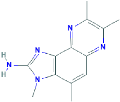 图片 2-氨基-3,4,7,8-四甲基-3H-咪唑[4,5-F]喹喔啉；2-Amino-3,4,7,8-tetramethyl-3H-imidazo[4,5-f]quinoxaline