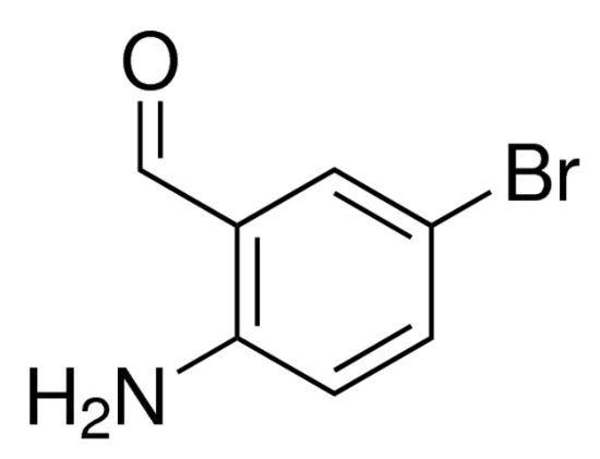 图片 2-氨基-5-溴苯甲醛，2-Amino-5-bromobenzaldehyde；≥98.0%