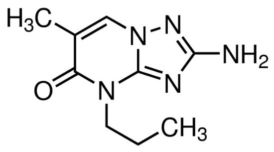 图片 2-氨基-6-甲基-4-丙基-[1,2,4]三唑并[1,5-a]嘧啶-5-酮，2-Amino-6-methyl-4-propyl-[1,2,4]triazolo[1,5-a]pyrimidin-5(4H)-one [ICI 63197]；≥98% (HPLC)