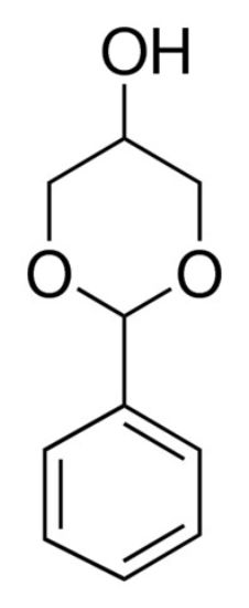 图片 2-苯基-1,3-二氧六环-5-醇，2-Phenyl-1,3-dioxan-5-ol；mixture of cis and trans, ≥97.0% (HPLC)