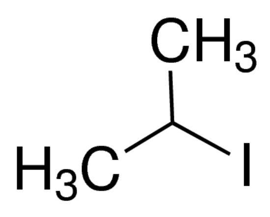 图片 2-碘丙烷，2-Iodopropane；contains copper as stabilizer, 99%