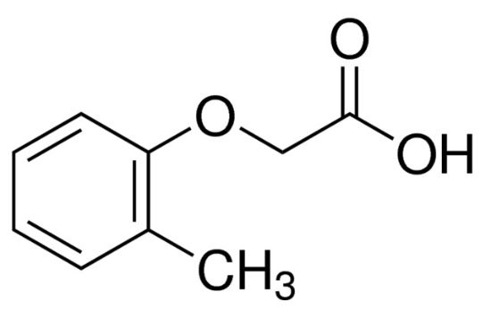 图片 (2-甲苯氧基)乙酸，(2-Methylphenoxy)acetic acid；99%