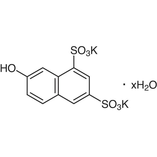 图片 2-萘酚-6,8-二磺酸二钾水合物，Dipotassium 2-Naphthol-6,8-disulfonate Hydrate；≥99.0% (HPLC)