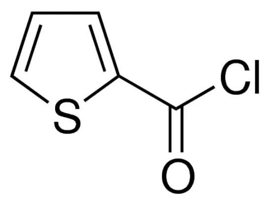 图片 2-噻吩甲酰氯，2-Thiophenecarbonyl chloride；97%