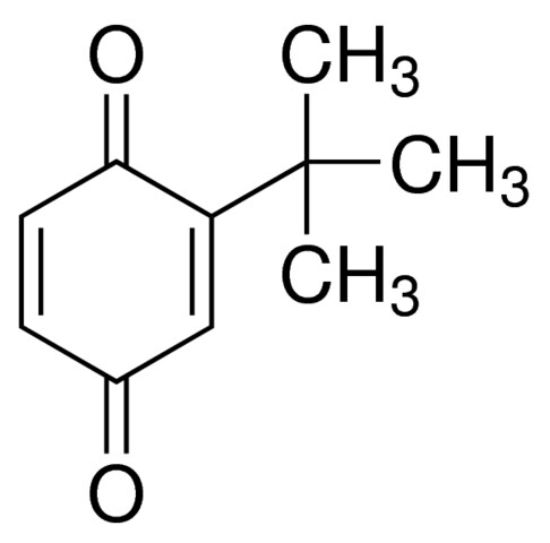 图片 2-叔丁基-1,4-苯醌，2-tert-Butyl-1,4-benzoquinone [TBQ, TBBQ, BuBQ]；98%
