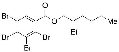 图片 2-乙基己基-四溴苯甲酸，2-Ethylhexyl 2,3,4,5-Tetrabromobenzoate [TBB]