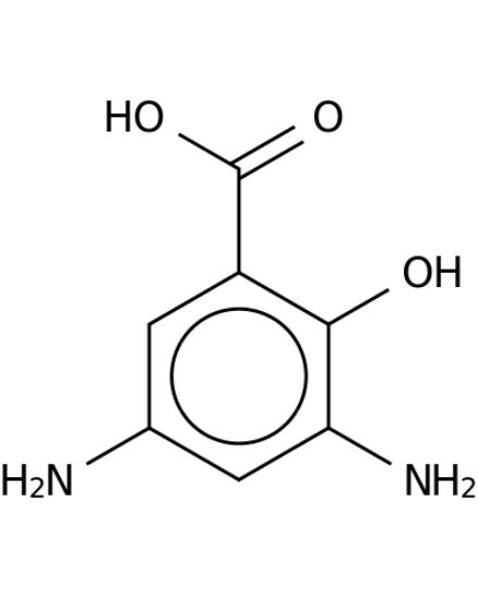 图片 3,5-二氨基水杨酸，3,5-Diamino-2-hydroxybenzoic acid；≥97%