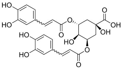 图片 3,5-二咖啡酰奎尼酸 [异绿原酸A]，3,5-Di-caffeoylquinic acid；≥95% (LC/MS-ELSD)