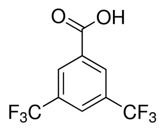 图片 3,5-双(三氟甲基)苯甲酸，3,5-Bis(trifluoromethyl)benzoic acid；98%