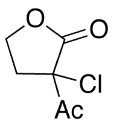 图片 3-乙酰基-3-氯-四氢呋喃-2-酮，3-Acetyl-3-chlorodihydrofuranone