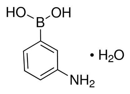 图片 3-氨基苯硼酸一水合物，3-Aminophenylboronic acid monohydrate [3-APBA.H2O]；98%