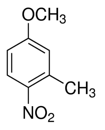 图片 3-甲基-4-硝基苯甲醚，3-Methyl-4-nitroanisole；97%