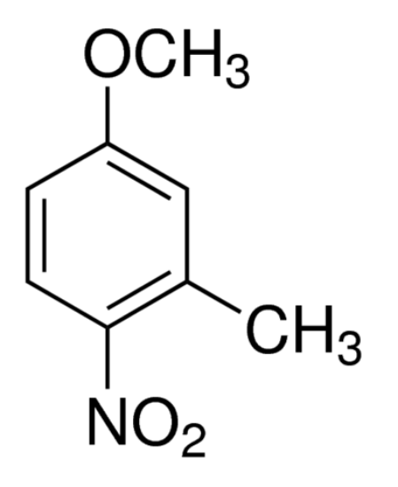 图片 3-甲基-4-硝基苯甲醚，3-Methyl-4-nitroanisole；97%