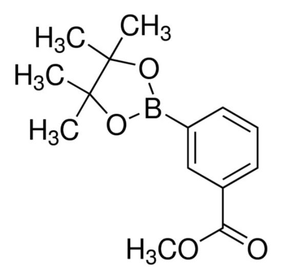 图片 3-甲氧羰基苯硼酸频哪醇酯，3-Methoxycarbonylphenylboronic acid pinacol ester；97%