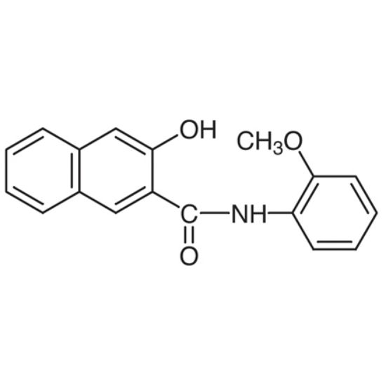 图片 3-羟基-2'-甲氧基-2-萘苯胺，3-Hydroxy-2'-methoxy-2-naphthanilide；≥99.0% (HPLC)