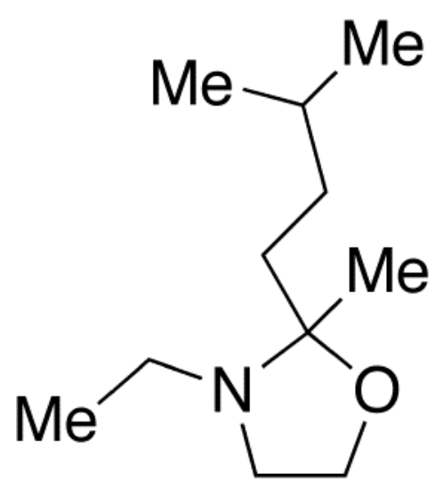 图片 3-乙基-2-甲基-2-(3-甲基丁基)-恶唑烷，3-Ethyl-2-methyl-2-(3-methylbutyl)-oxazolidine