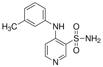图片 4-(3'-甲基苯基)氨基-3-吡啶磺酰胺，4-[(3-Methylphenyl)amino]-3-pyridinesulfonamide